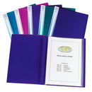 Snopake Display Book 24 Pocket A3 Electra Assorted