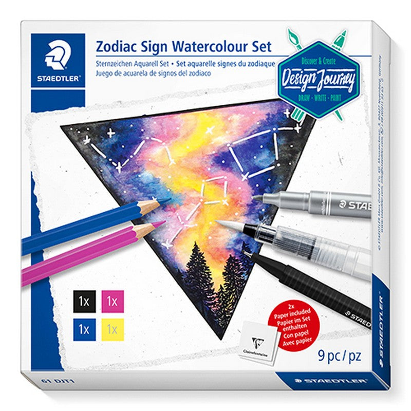 Staedtler Zodiac Sign Watercolour Set