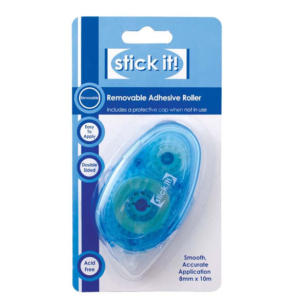 Stick It! Removable Adhesive Roller - 8mm x 10m