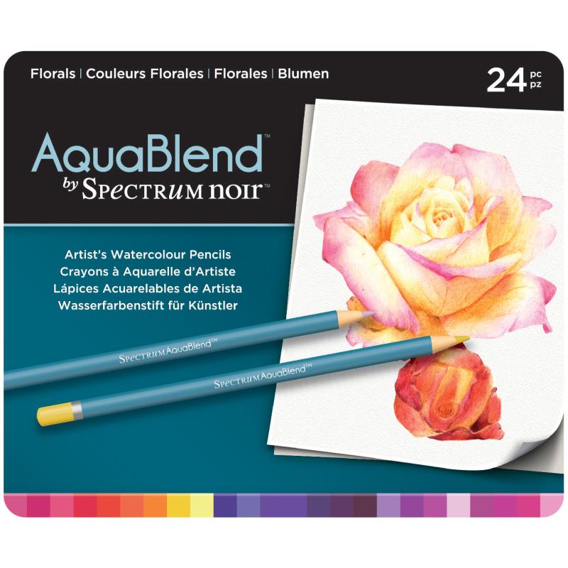 Crafter's Companion Spectrum Aquablend pencil set