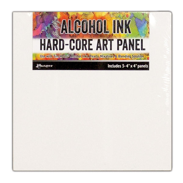 Ranger Alcohol Ink Hard-Core Art Panels - 4x4" (Pack of 3)