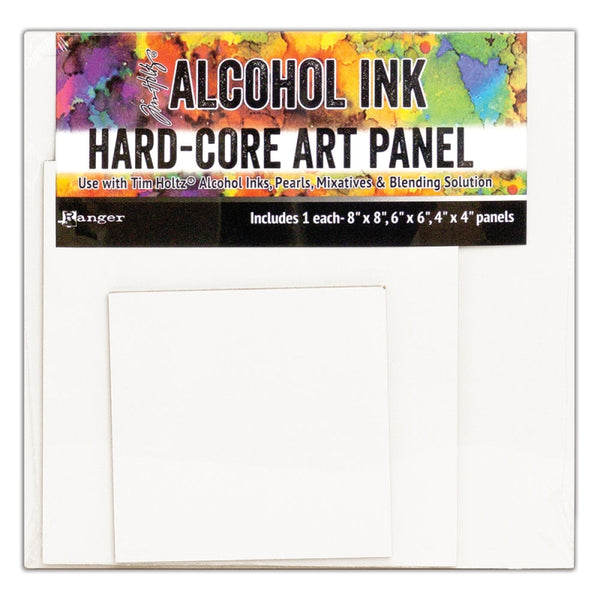 Ranger Alcohol Ink Hard-Core Art Panels - Square Set