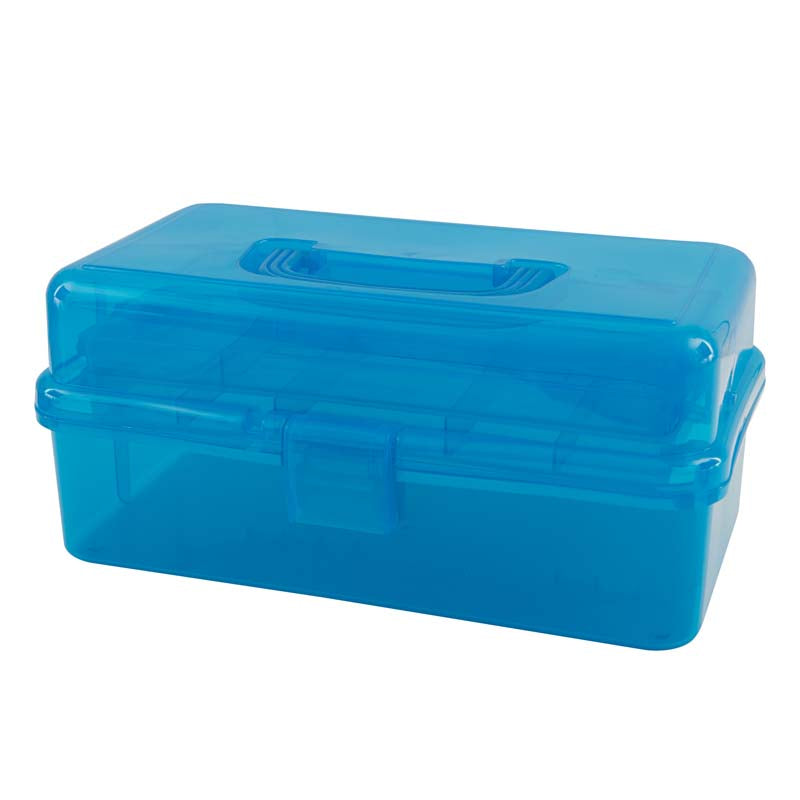 docrafts Turquoise Caddy (Matching Tray, Handle & Catch)