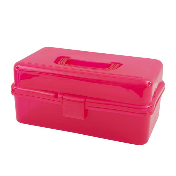 docrafts Pink Caddy (Matching Tray, Handle & Catch)