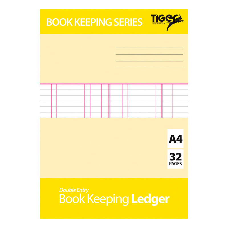 Tiger Book Keeping Book - Ledger