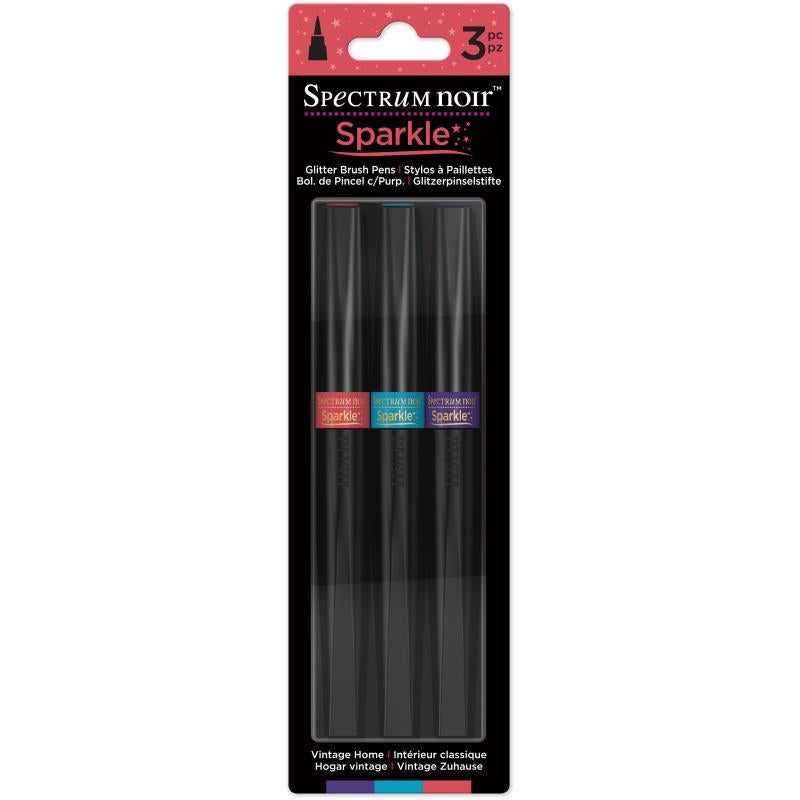 Crafter's Companion Spectrum Noir Sparkle 3 pen set