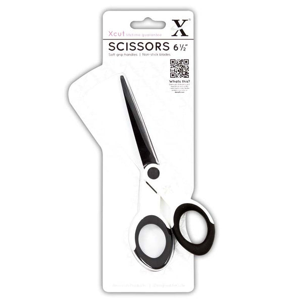 Xcut 6.5" Art & Craft Scissors (Soft Grip & Non-Stick)