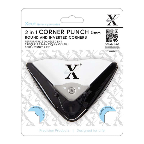 Xcut Corner Punch - 2 in 1 (5mm radius)