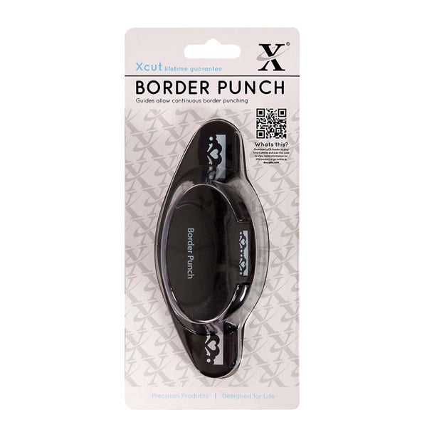 Xcut 4cm Border Punch - Hearts - 1 9-16"