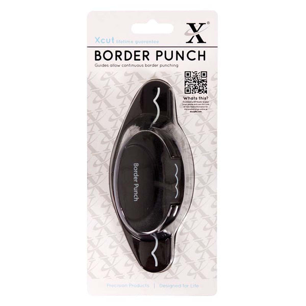 Xcut 4cm Border Punch - Scallop - 1 9-16"