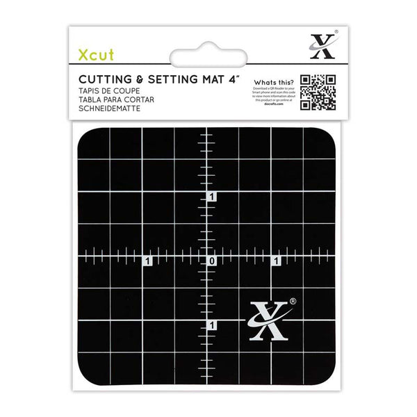 Xcut 4'' Cutting & Setting Mat - Black