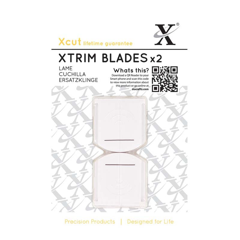 Xcut 13" Xtrim Replacement Blades (2pcs) Straight