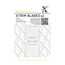 Xcut 13" Xtrim Replacement Blades (2pcs) Perforated and Wave