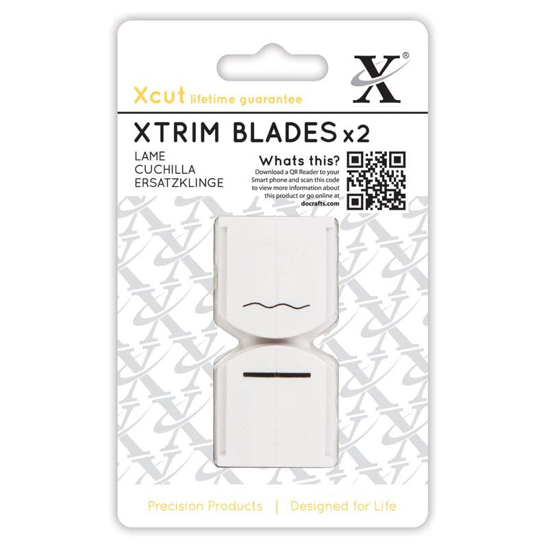 Xcut 13" Xtrim Replacement Blades (2pcs) Score & Ripple