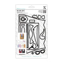 Xcut A5 Die Set (16pcs) - Suit Card