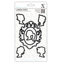 Xcut Decorative Dies (6pcs) - Cameos (Large)