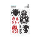 Xcut A5 Die Set (5pcs) - Russian Dolls