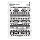 Xcut A4 Embossing Folder - Fairisle Pattern