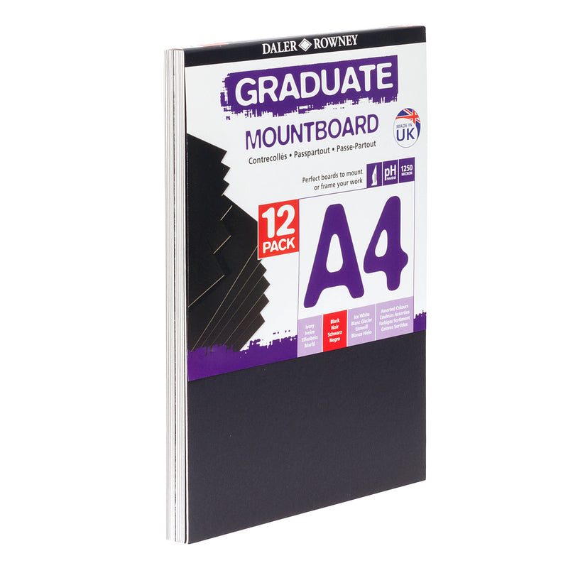 Daler-Rowney Graduate Mountboard A4 (12 Pack)
