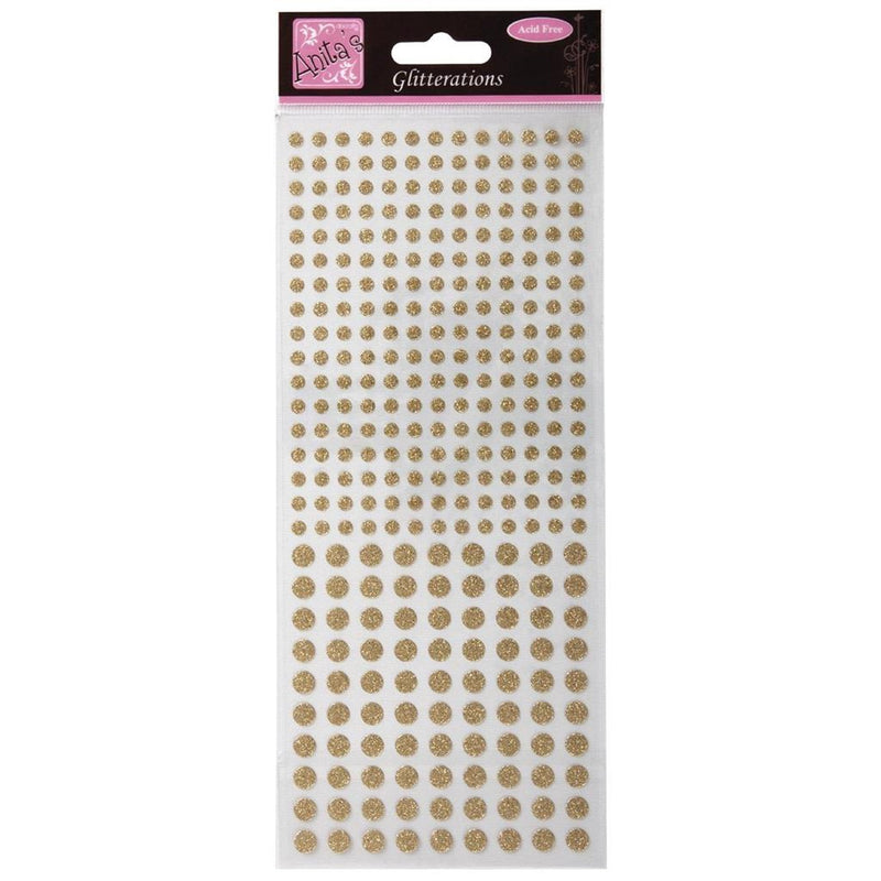 Anita's Glitterations Sticker - Dots