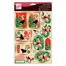 Anita's Christmas Foiled Decoupage  - Retro Christmas