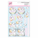 Anita's Foiled Decoupage - Puppy Surprise