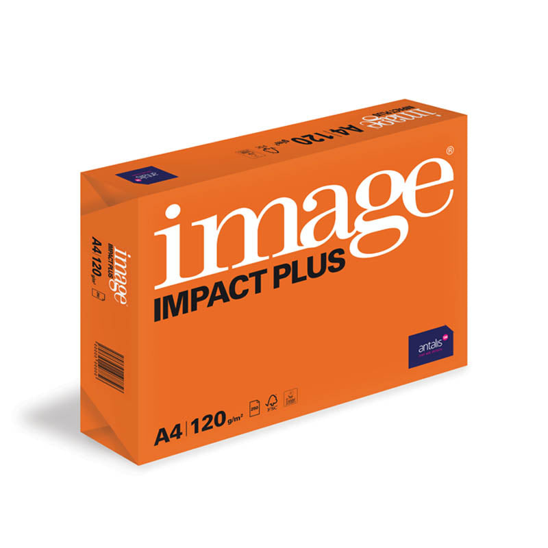 Image Impact Plus Paper A4 White FSC3 120 gsm (250 Sheets)