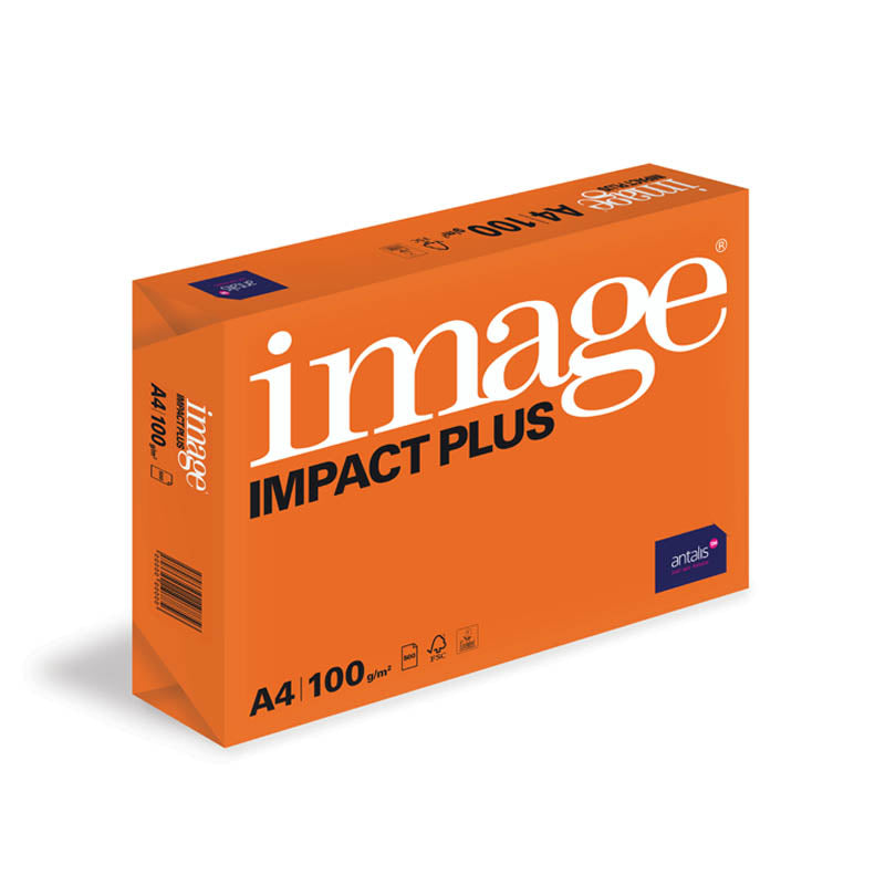 Image Impact Plus Paper A4 White FSC3 100 gsm (500 Sheets)