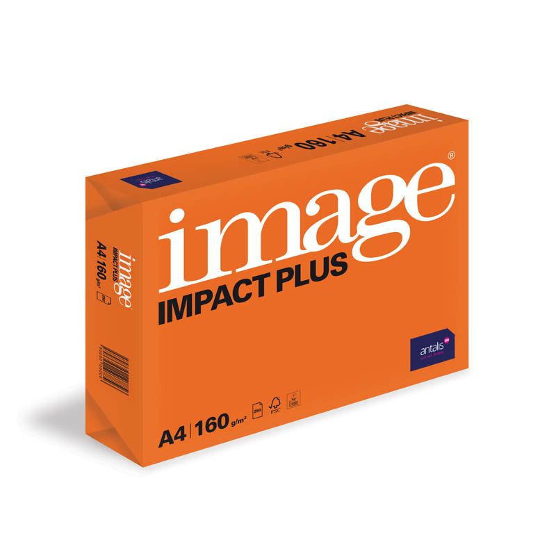 Image Impact Plus Paper A4 White FSC3 160 gsm (250 Sheets)