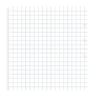 Filofax Clipbook Personal Undated Squared Notepaper