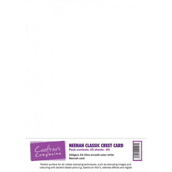 Crafter's Companion Neenah Solar White Card (16 sheets)