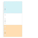 Filofax Jot Pads (White, Blue & Salmon)