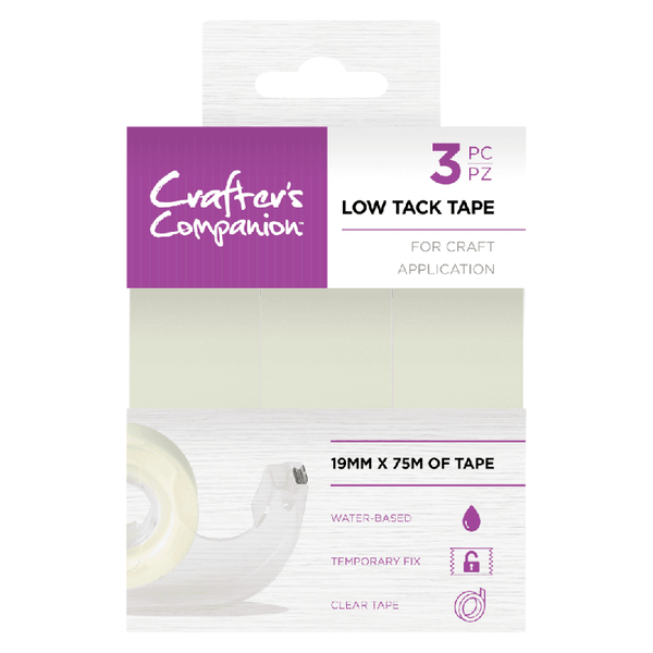 Crafter's Companion Low Tack Tape (3 Pieces)
