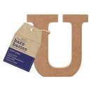 Papermania Bare Basics MDF Letter (1pc)