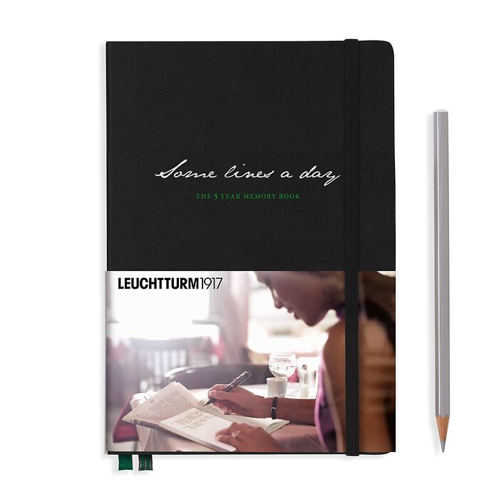 Leuchtturm 1917 'Some lines a day' 5 Year Memory Book