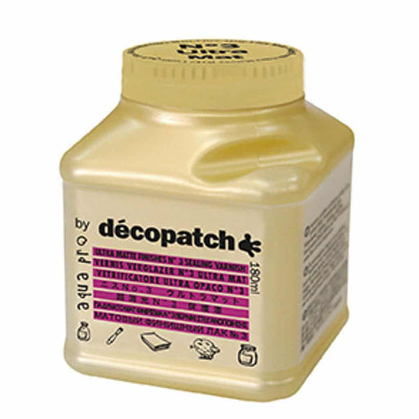 Decopatch Sealing Varnish - No.3 Ultra Matte 180ml